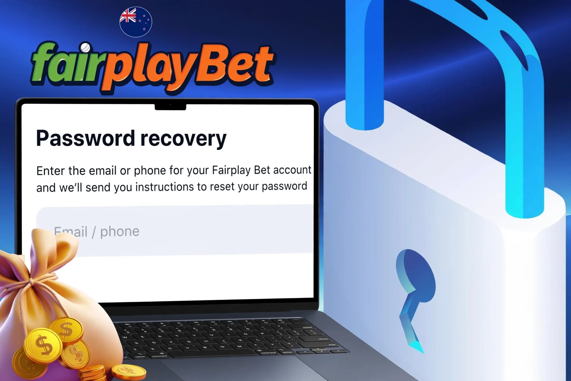 Procedure for restoring access to Fairplay Bet account in case of password loss